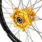 KKE 21" 18" Enduro Wheels Rims For SUZUKI DRZ400SM 2005-2024 Gold Hub