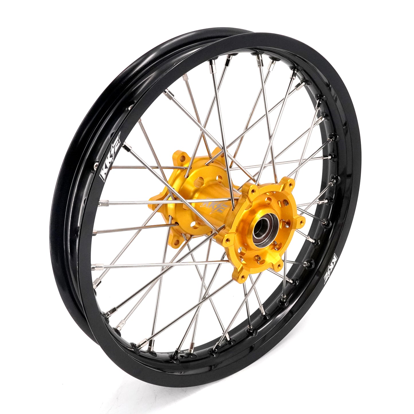 KKE 21" 18" Enduro Wheels Rims For SUZUKI DRZ400SM 2005-2024 Gold Hub