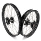 KKE 21/18 Enduro Dirtbike Wheel Rim For SUZUKI DRZ400 DRZ400S DRZ400E Black Hub & Rim