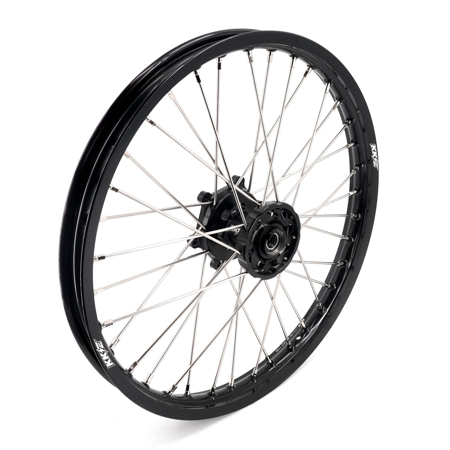 KKE 21/18 Enduro Dirtbike Wheel Rim For SUZUKI DRZ400 DRZ400S DRZ400E Black Hub & Rim