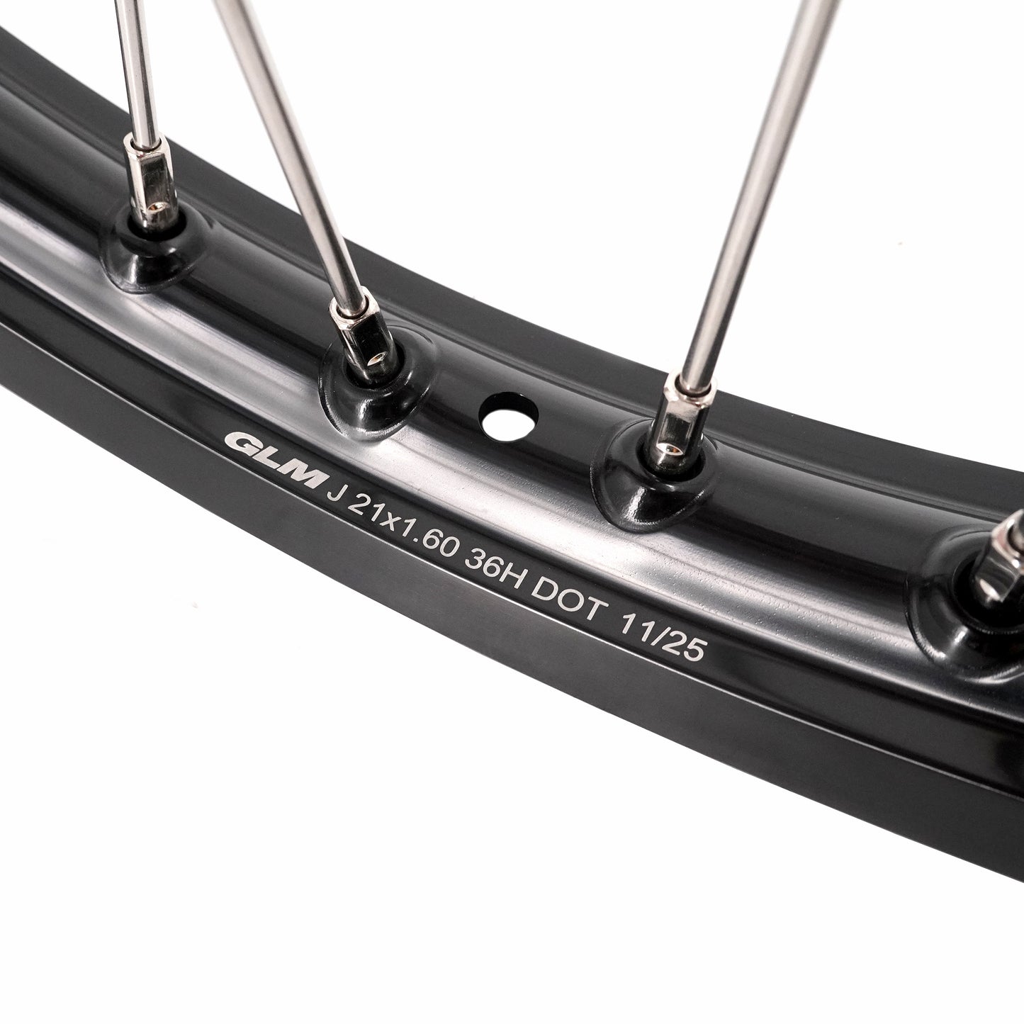 KKE 21/18 Enduro Dirtbike Wheel Rim For SUZUKI DRZ400 DRZ400S DRZ400E Black Hub & Rim