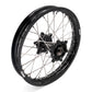 KKE 21/18 Enduro Dirtbike Wheel Rim For SUZUKI DRZ400 DRZ400S DRZ400E Black Hub & Rim