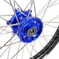 KKE 21 & 18 Enduro Wheels for YAMAHA WR250F 2001-2016 WR450F 2003-2015 Blue&Black 250mm Disc