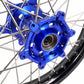 KKE 21 & 18 Enduro Wheels for YAMAHA WR250F 2001-2016 WR450F 2003-2015 Blue&Black 250mm Disc