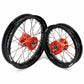 KKE 12/10 Small Kid's Wheels For KTM SX50 2024-2025 Mini Dirtbikes Orange Hub