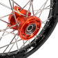 KKE 12/10 Small Kid's Wheels For KTM SX50 2024-2025 Mini Dirtbikes Orange Hub
