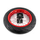 KKE 1.85*12’‘ & 2.15*12’‘ E-Bike Mini Wheels Kit with Tires Fit For Rawrr Mantis X 2024-2025 Red Rims