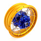 VMX 2.75*12inch / 3.5*12inch Tubeless Wheels Gold Rims For Honda Z 125 Monkey 2022-2024 Thailand (Model: z125MN) Blue Hubs