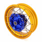VMX 2.75*12inch / 3.5*12inch Tubeless Wheels Gold Rims For Honda Z 125 Monkey 2022-2024 Thailand (Model: z125MN) Blue Hubs