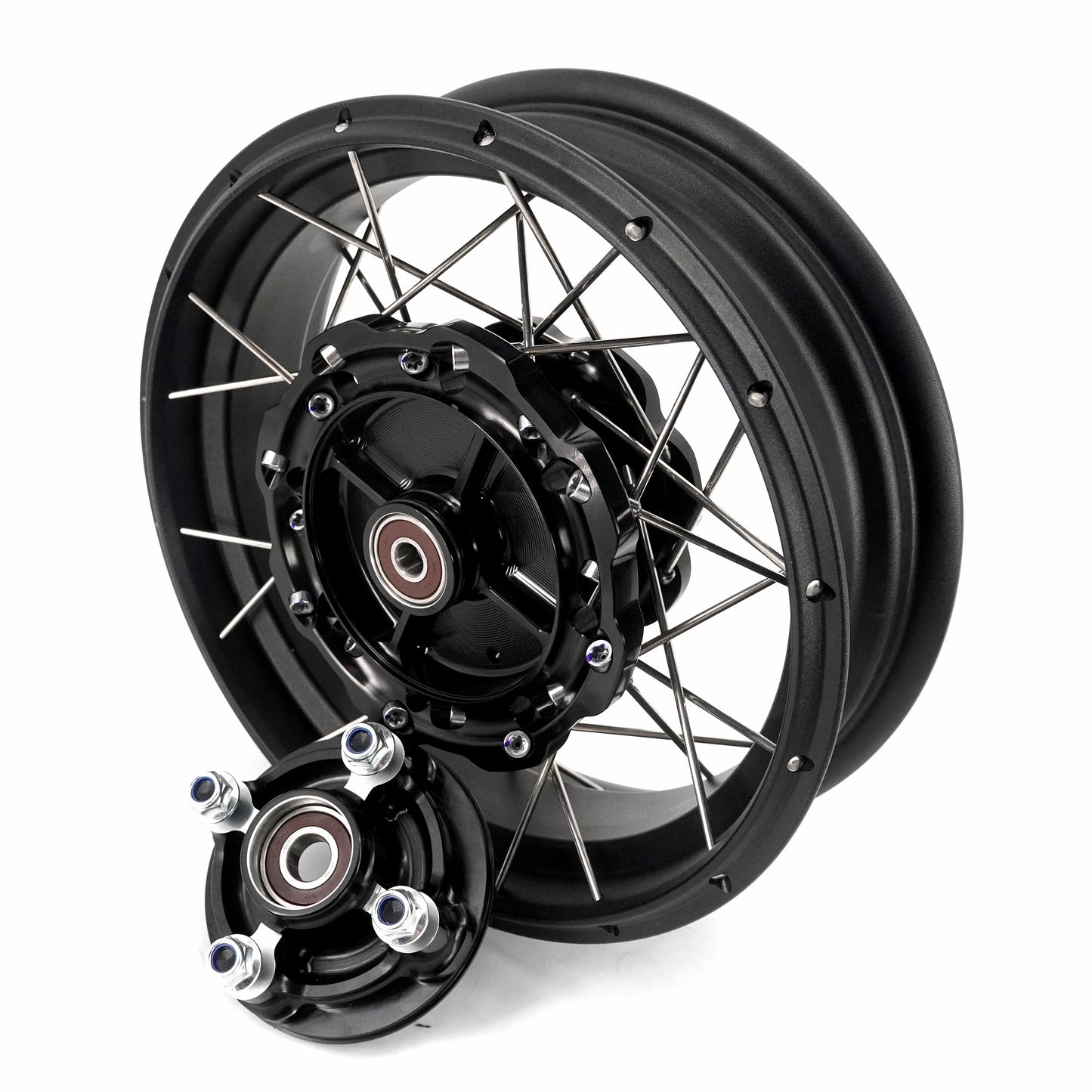 VMX 2.75*12inch / 3.5*12inch Spoked Tubeless Wheels Rims For Honda Z 125 Monkey 2022-2024 Thailand (Model: z125MN)