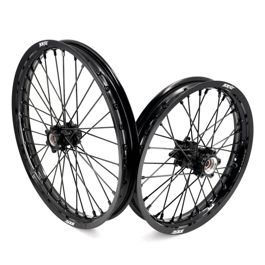 KKE Factory Stock 1.6*19" & 1.85*16" E-Moto Wheels Rims Fit E-Ride PRO-SS 3.0/ E-Ride PRO SR Black