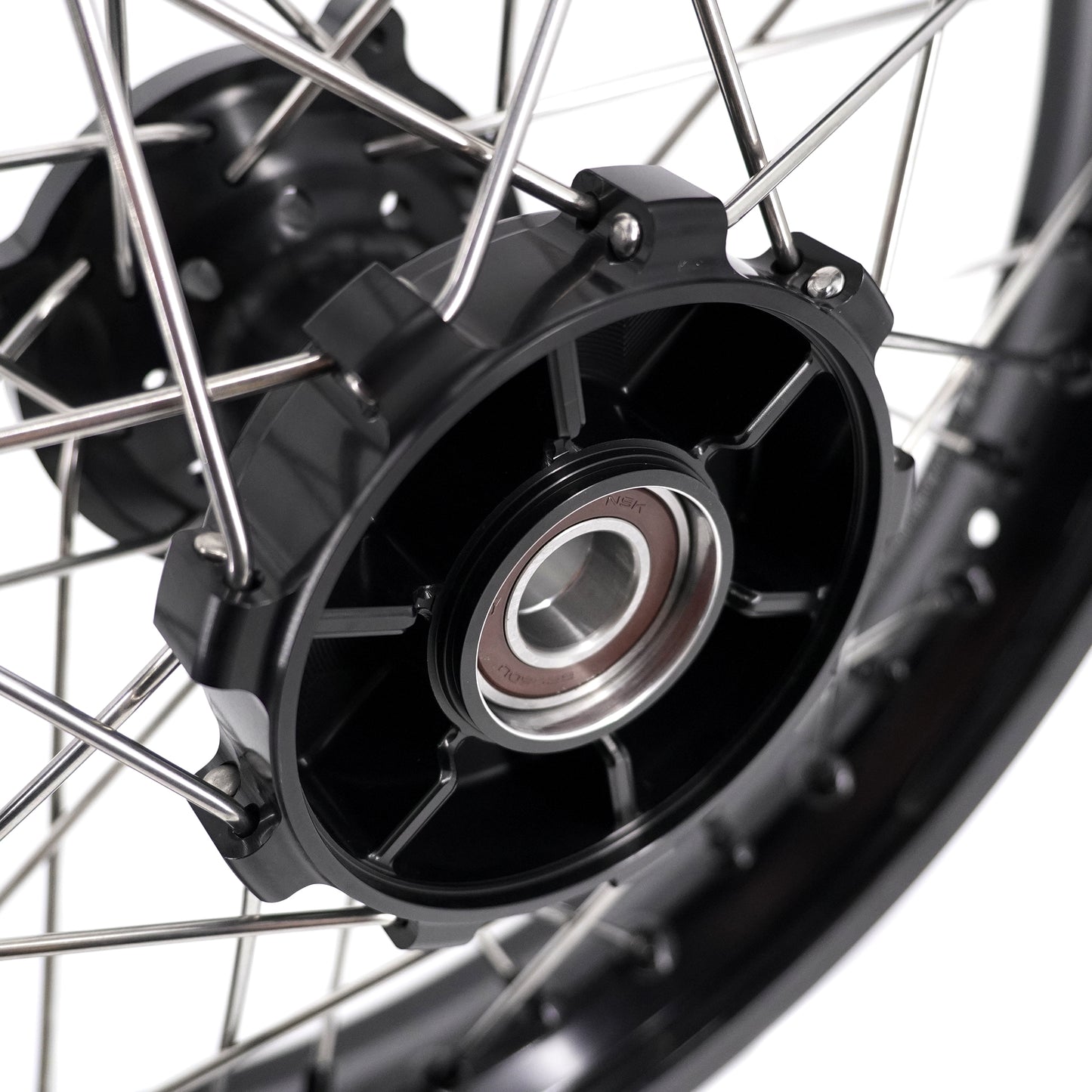 KKE 1.85*21 & 2.5*18 Tubed Spoke Wheels Rims Fit KOVE 450 Rally/MX450 2022-2025/ 450 Enduro Re 2023-2025 Black Nipples