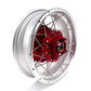 VMX 2.75*12inch / 3.5*12inch Spoked Tubeless Wheels Silver Rims For Honda Z 125 Monkey 2022-2024 Thailand (Model: z125MN)
