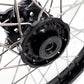 KKE 1.85*21 & 2.5*18 Fit CF MOTO 450MT Motorcycle Tubed Spoke Wheels Rims Black