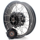 VMX-Racing 2.5*18 & 5.5*17 Tubeless Wheels Black Rims For Ducati Scrambler 800 2016-2025