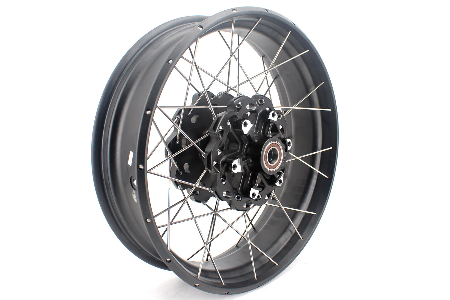 VMX-Racing 2.5*18 & 5.5*17 Tubeless Wheels Black Rims For Ducati Scrambler 800 2016-2025