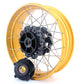 VMX-Racing 2.5*18 & 5.5*17 Tubeless Spoked Wheels For Ducati Scrambler 800 2016-2025 Gold Rims