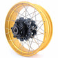 VMX-Racing 2.5*18 & 5.5*17 Tubeless Spoked Wheels For Ducati Scrambler 800 2016-2025 Gold Rims
