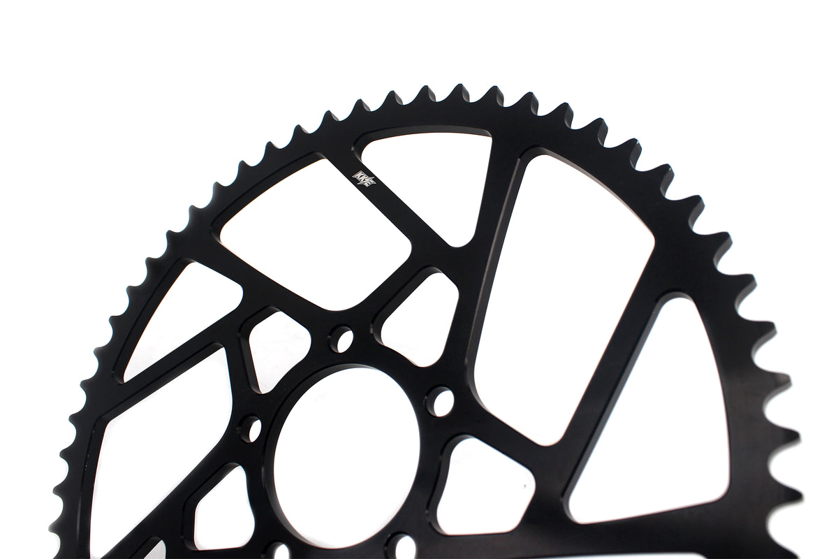 KKE Pink Purple Black Red and Blue Color Option of 58T Aluminum Sprocket For Talaria Sting MX3