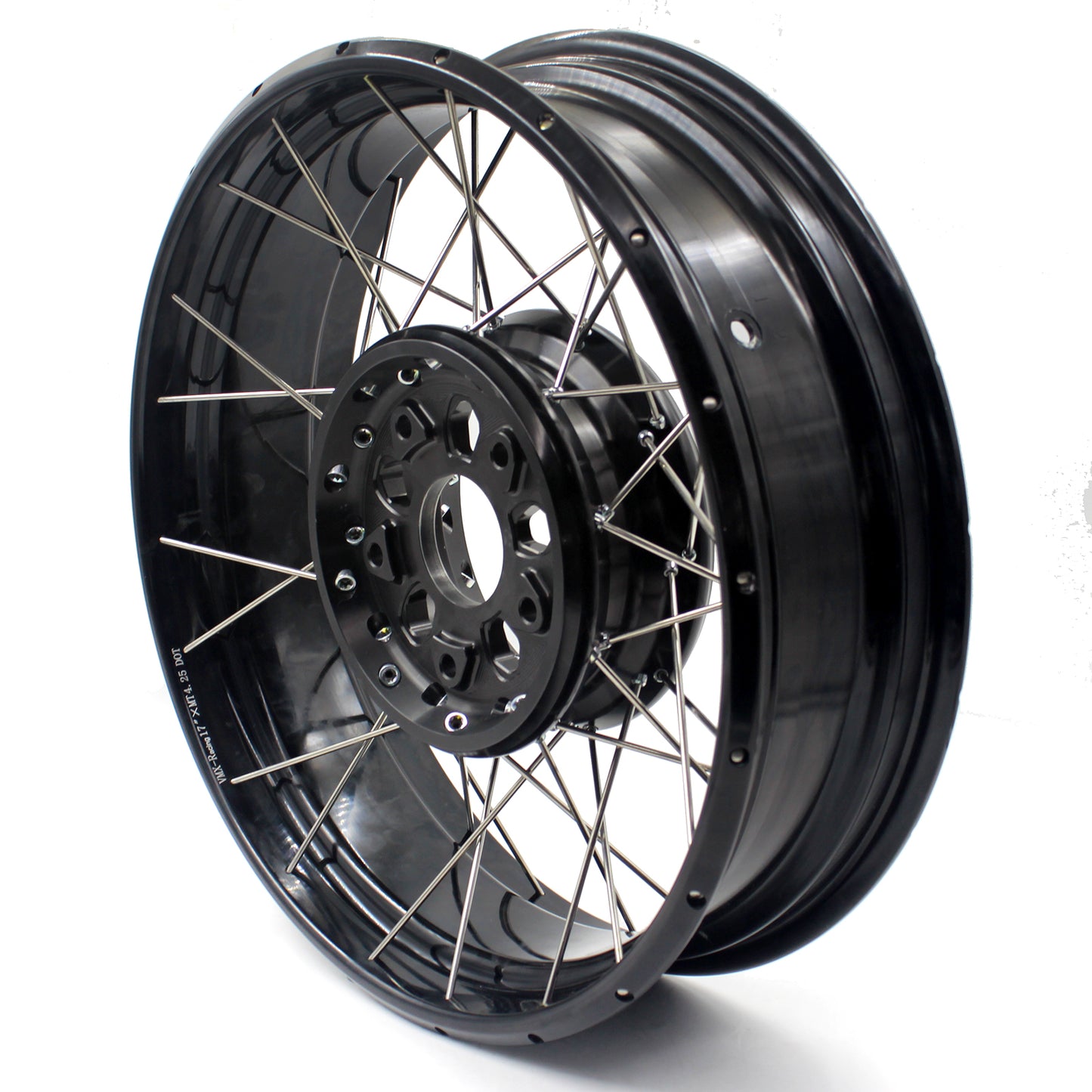 VMX 4.5*17 Inch Rear Tubeless Spoke Wheels Rims Fit BMW R1200GS/ADV R1250GS/ADV 2019-2023