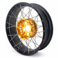 VMX 19" 17" Tubeless Wheels For BMW R1200GS R1200GS Adventure 2013-2020 Gold Hub&Black Rim