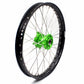 KKE 1.6*21 & 2.15*19 Wheels Rims Fit Kawasaki KX450 2019-2023 KX450X 2021-2023 Green Hubs