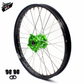 KKE 1.6*21 & 2.15*19 Wheels Rims Fit Kawasaki KX450 2019-2023 KX450X 2021-2023 Green Hubs