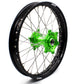 KKE 1.6*21 & 2.15*19 Wheels Rims Fit Kawasaki KX450 2019-2023 KX450X 2021-2023 Green Hubs