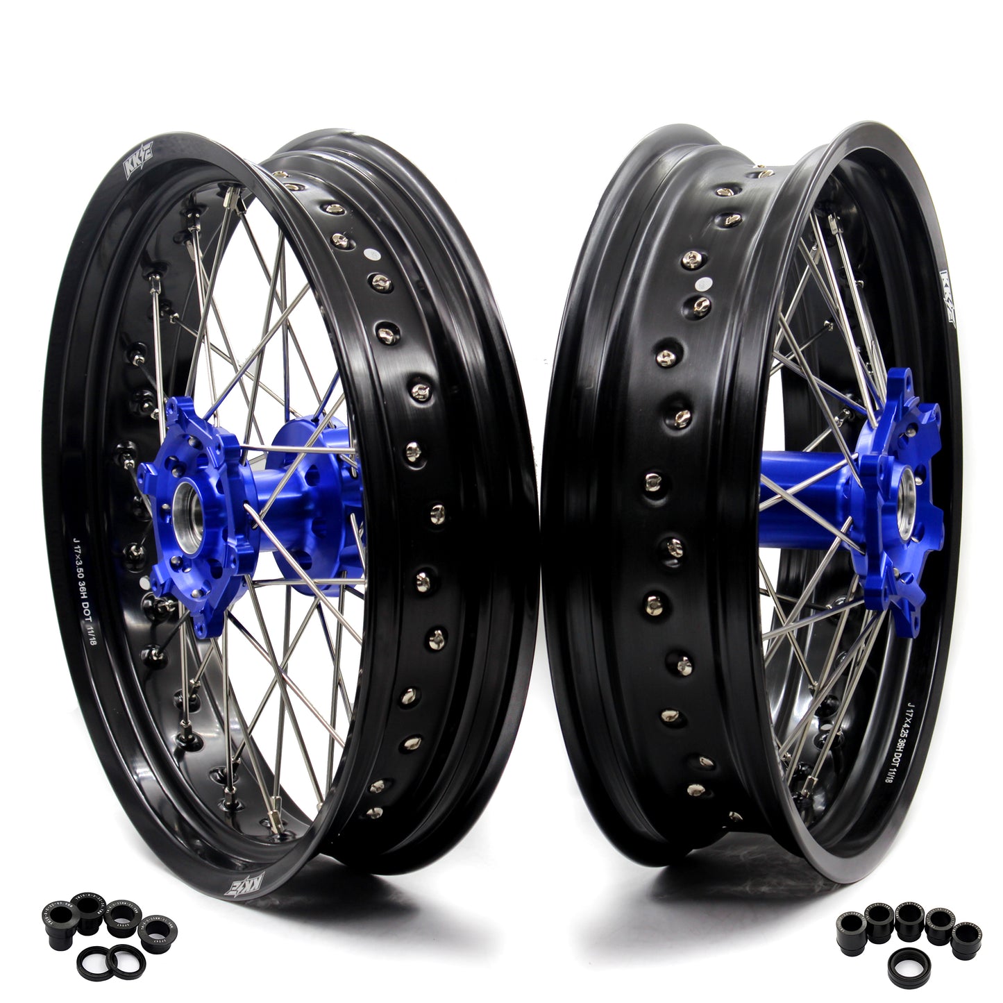 KKE 3.5*16.5 & 5.0*17 Wheels for Yamaha YZ125/250 YZ250F/450F YZ250X WR250F/450F