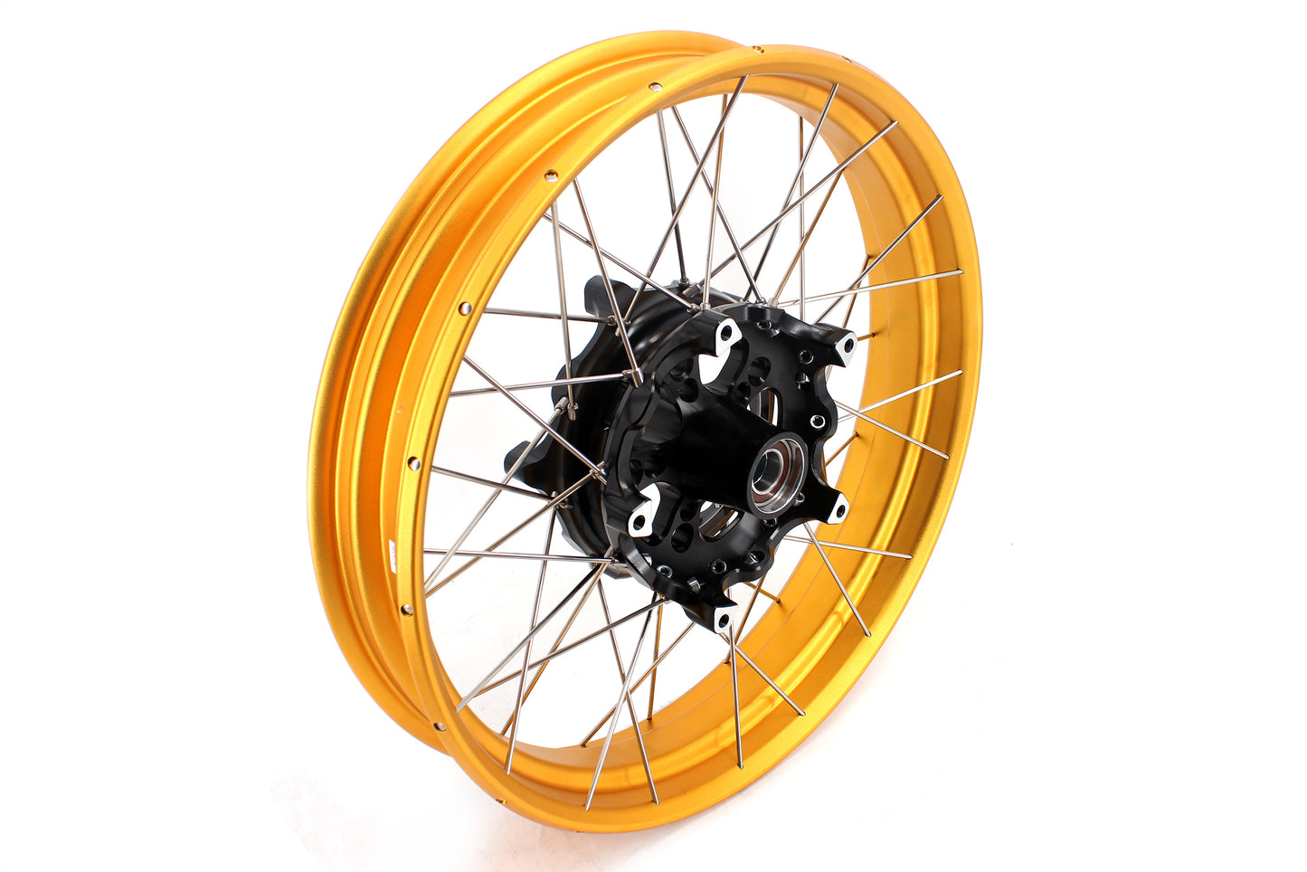 VMX-Racing 3.0*19inch & 4.25*17inch Tubeless Wheels Compatible with BMW F800GS 2025 Gold Rims