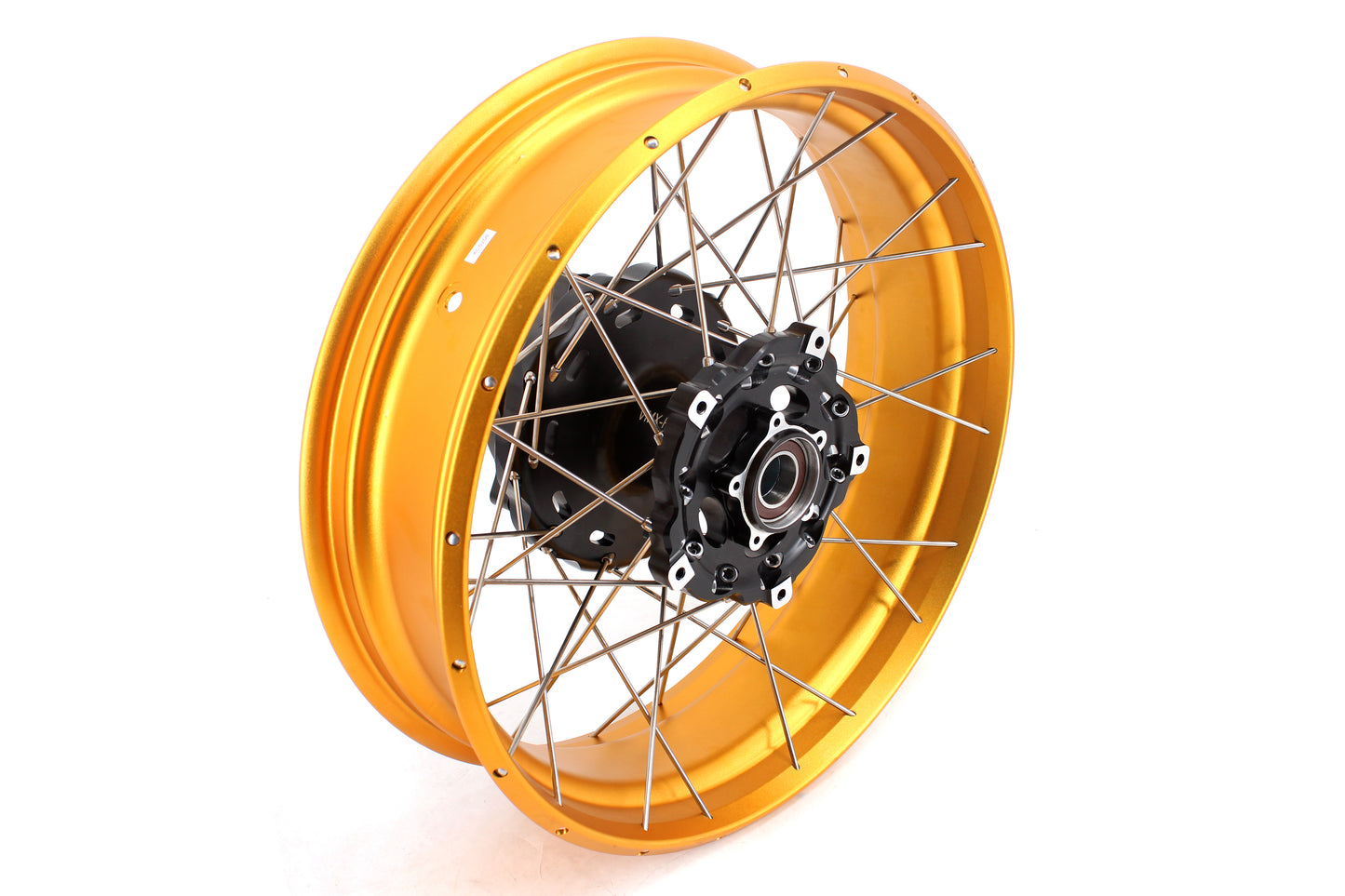 VMX-Racing 3.0*19inch & 4.25*17inch Tubeless Wheels Compatible with BMW F800GS 2025 Gold Rims