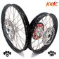 Pre-order KKE 21/18 Enduro Rim Wheels For KTM EXC EXC-F EXC-W XCW 125-530CC 2003-2025 Silver Hubs
