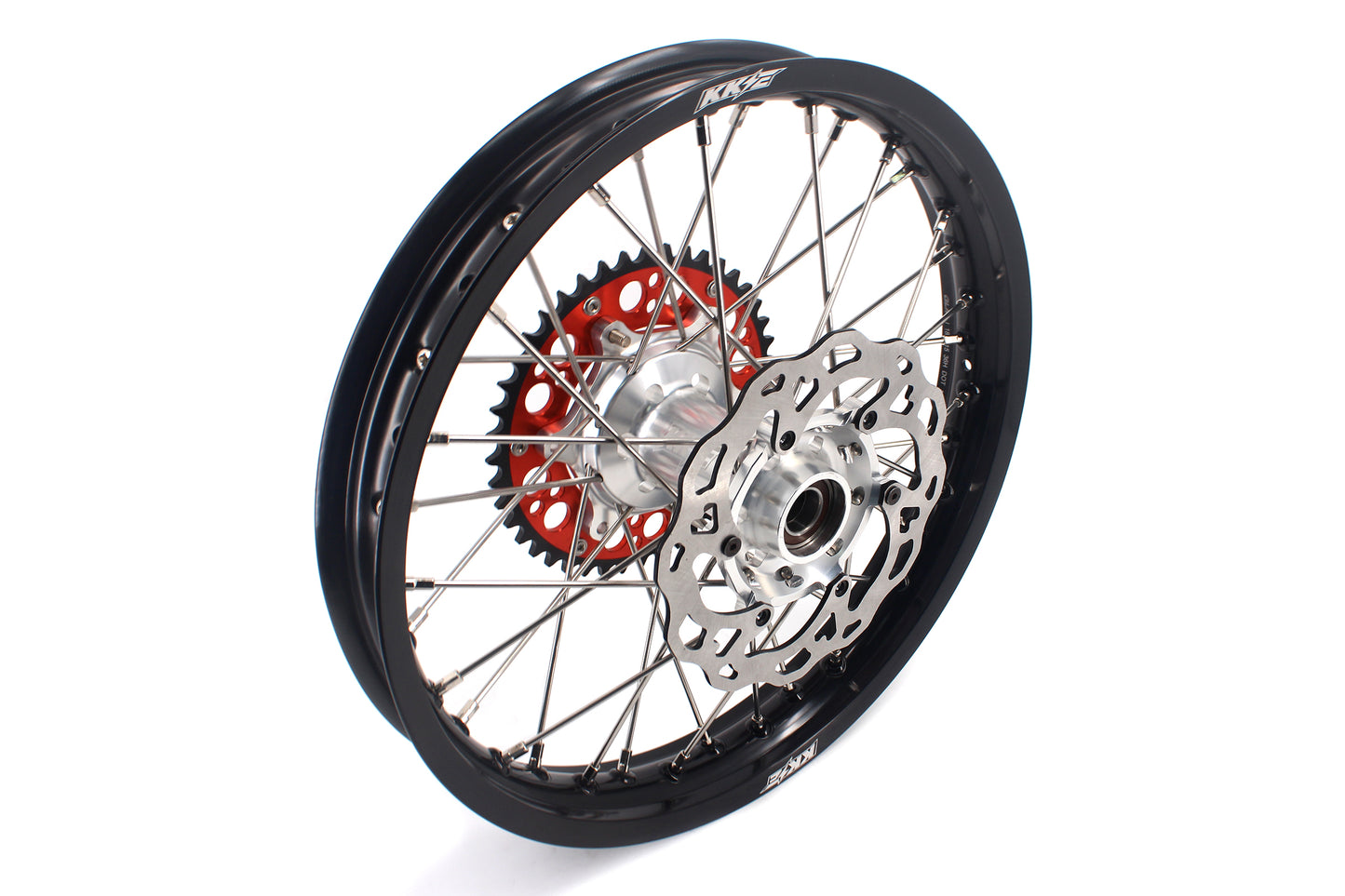 Pre-order KKE 21/18 Enduro Rim Wheels For KTM EXC EXC-F EXC-W XCW 125-530CC 2003-2025 Silver Hubs
