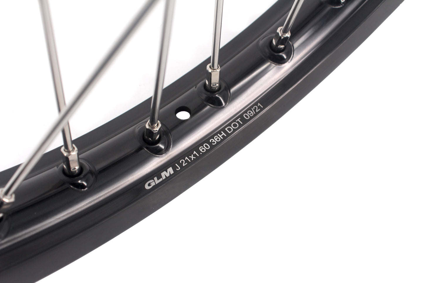 Pre-order KKE 21/18 Enduro Rim Wheels For KTM EXC EXC-F EXC-W XCW 125-530CC 2003-2025 Silver Hubs