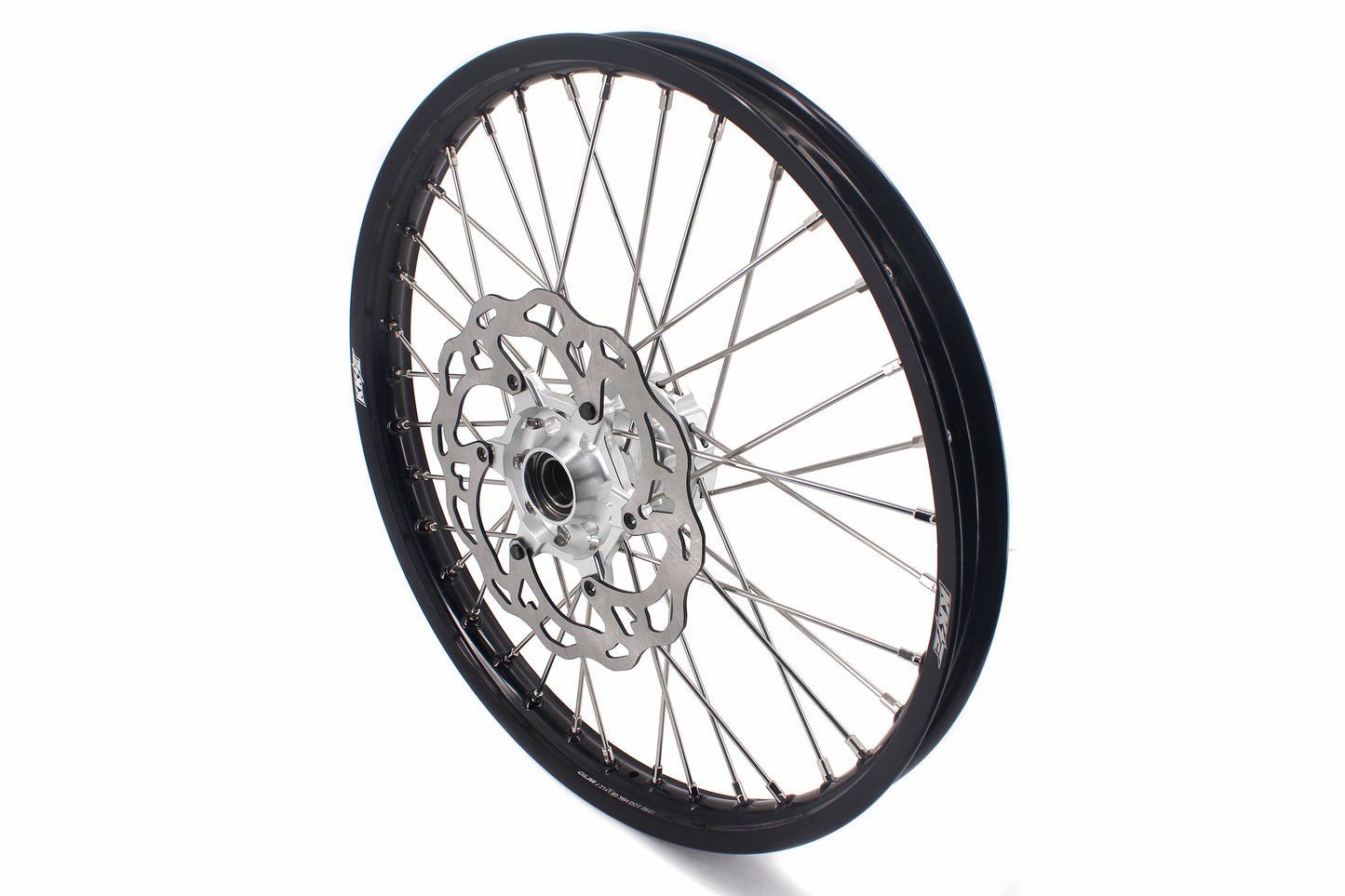 Pre-order KKE 21/18 Enduro Rim Wheels For KTM EXC EXC-F EXC-W XCW 125-530CC 2003-2025 Silver Hubs