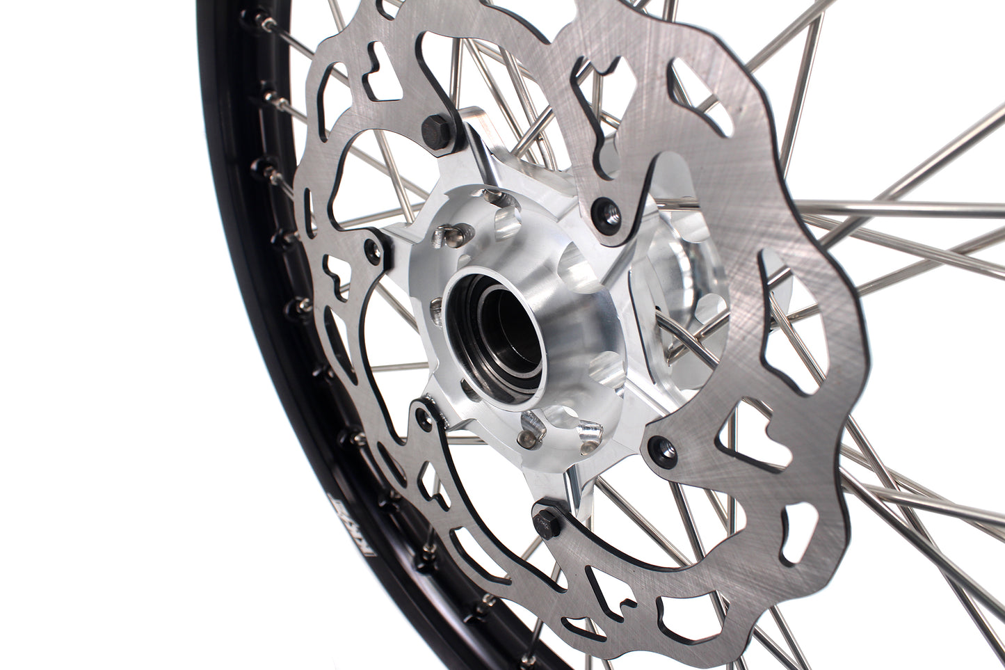 Pre-order KKE 21/18 Enduro Rim Wheels For KTM EXC EXC-F EXC-W XCW 125-530CC 2003-2025 Silver Hubs