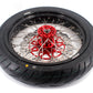 KKE CUSH DRIVE 17 Inch Supermoto Tires Rims Fit HONDA CRF250X CRF450X 2005-2018