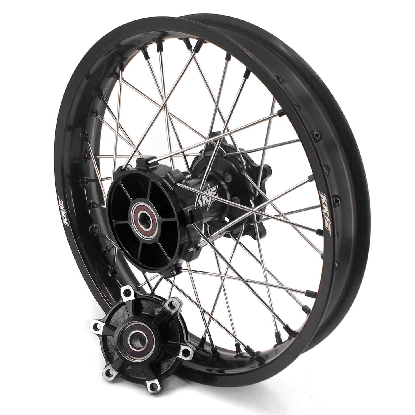 KKE 1.85*21 & 2.5*18 Motorcycle Tubed Spoke Wheels Rims Fit Yamaha Tenere 700 2019-2025