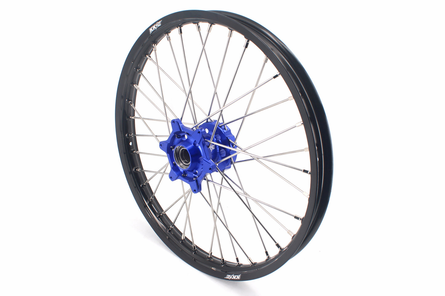 KKE 21/18 Enduro CUSH Drive Spoke Wheels For KTM EXC EXC-F EXC-W 125-530CC 2003-2024 Blue Hub