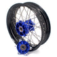 KKE 3.5/4.25 CUSH Drive Supermoto Wheels for KTM EXC EXCF SX SXF XCW XCF 125-530 2003-2025 Blue