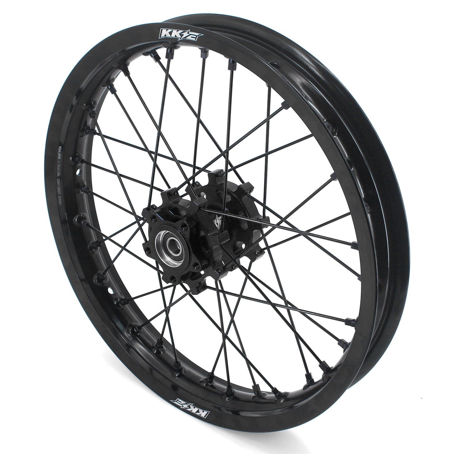 China Stock KKE 1.85*16" Electric Dirtbike Rear Wheels Rim Fit SurRon Light Bee-X 2019-2023 Different Color Combo Available