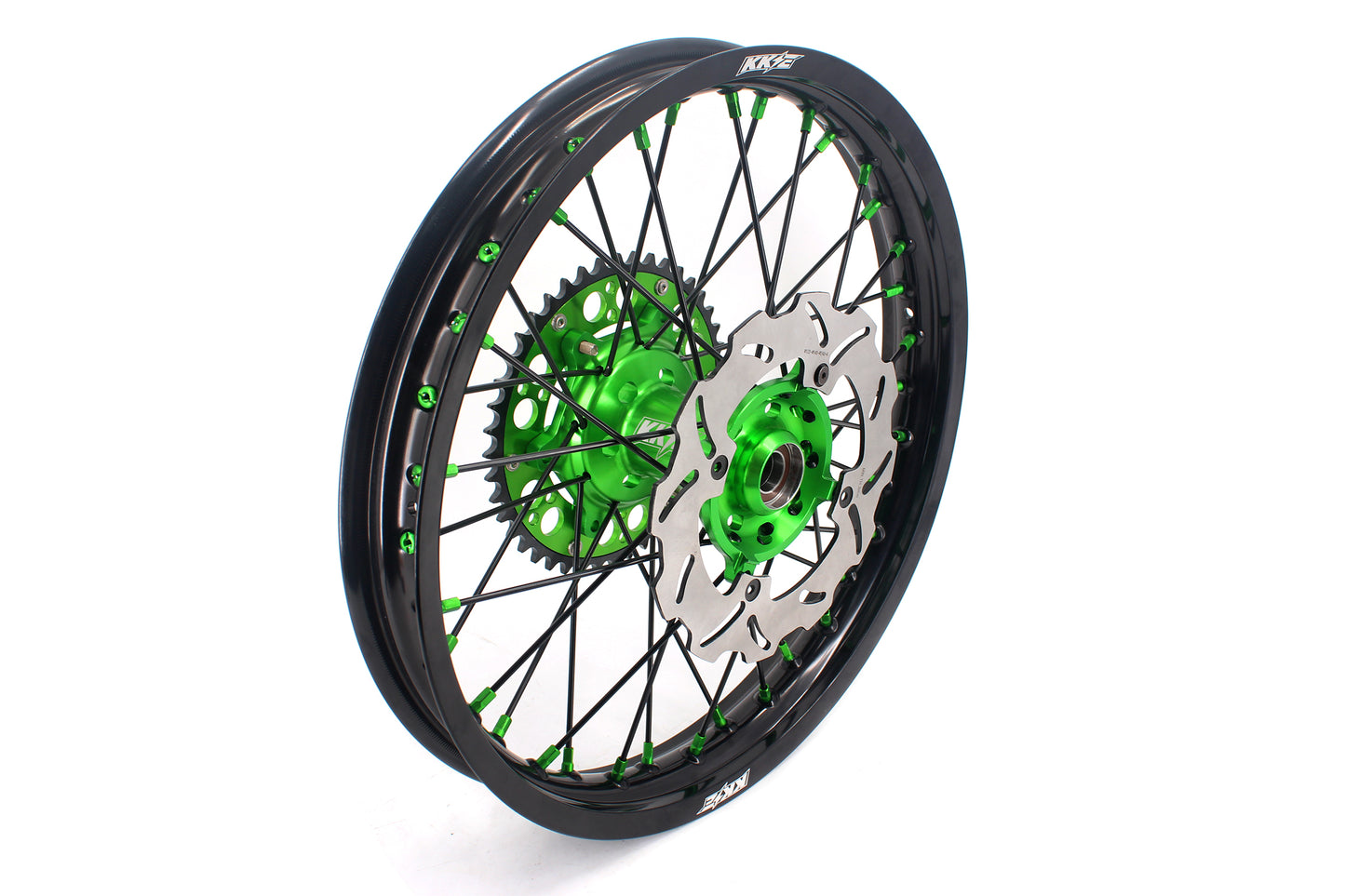 KKE KX125 KX250 1993-2002 For KAWASAKI 21" 18" Motorcycles Spoke Wheels Rims