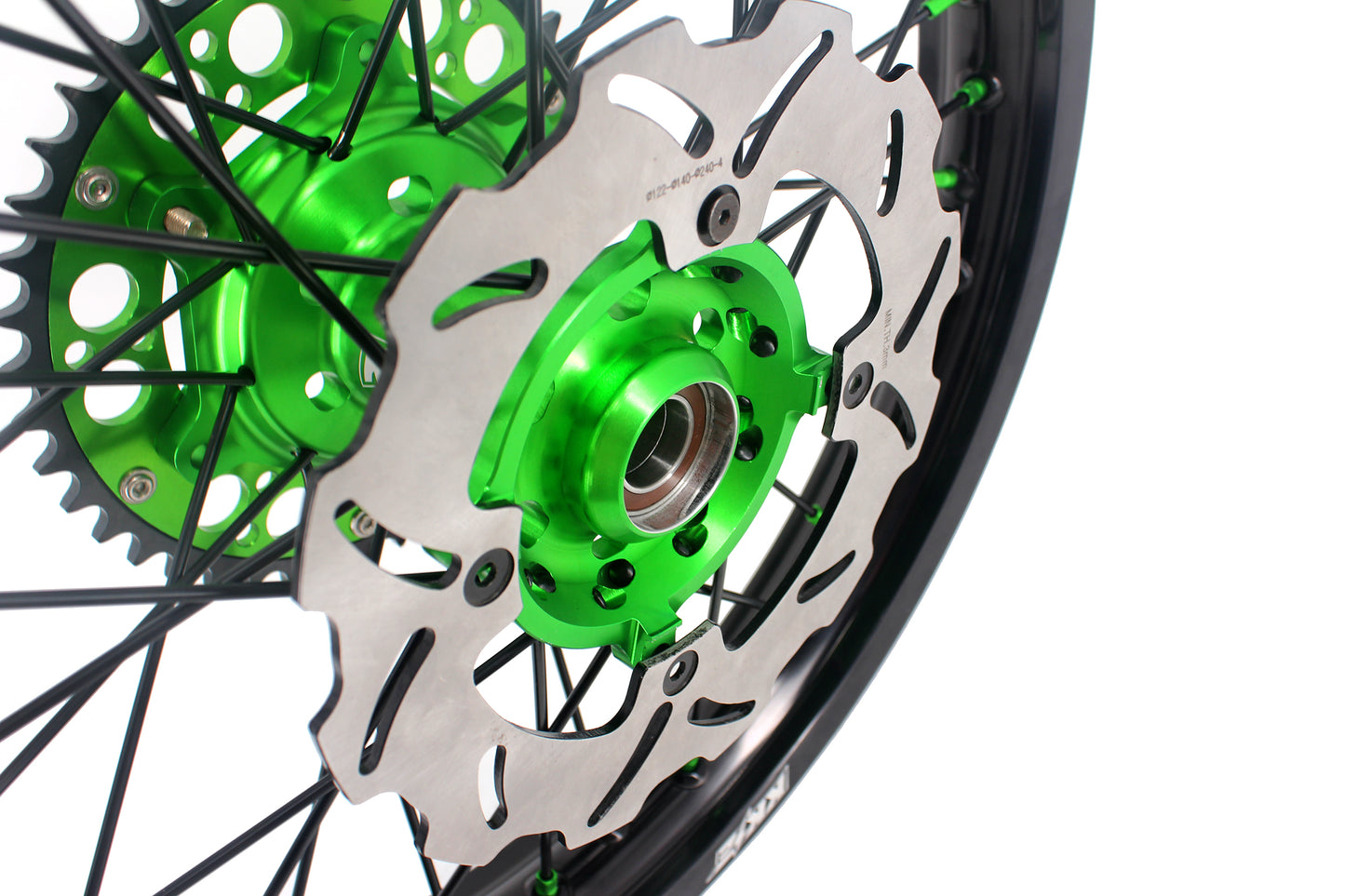 KKE KX125 KX250 1993-2002 For KAWASAKI 21" 18" Motorcycles Spoke Wheels Rims