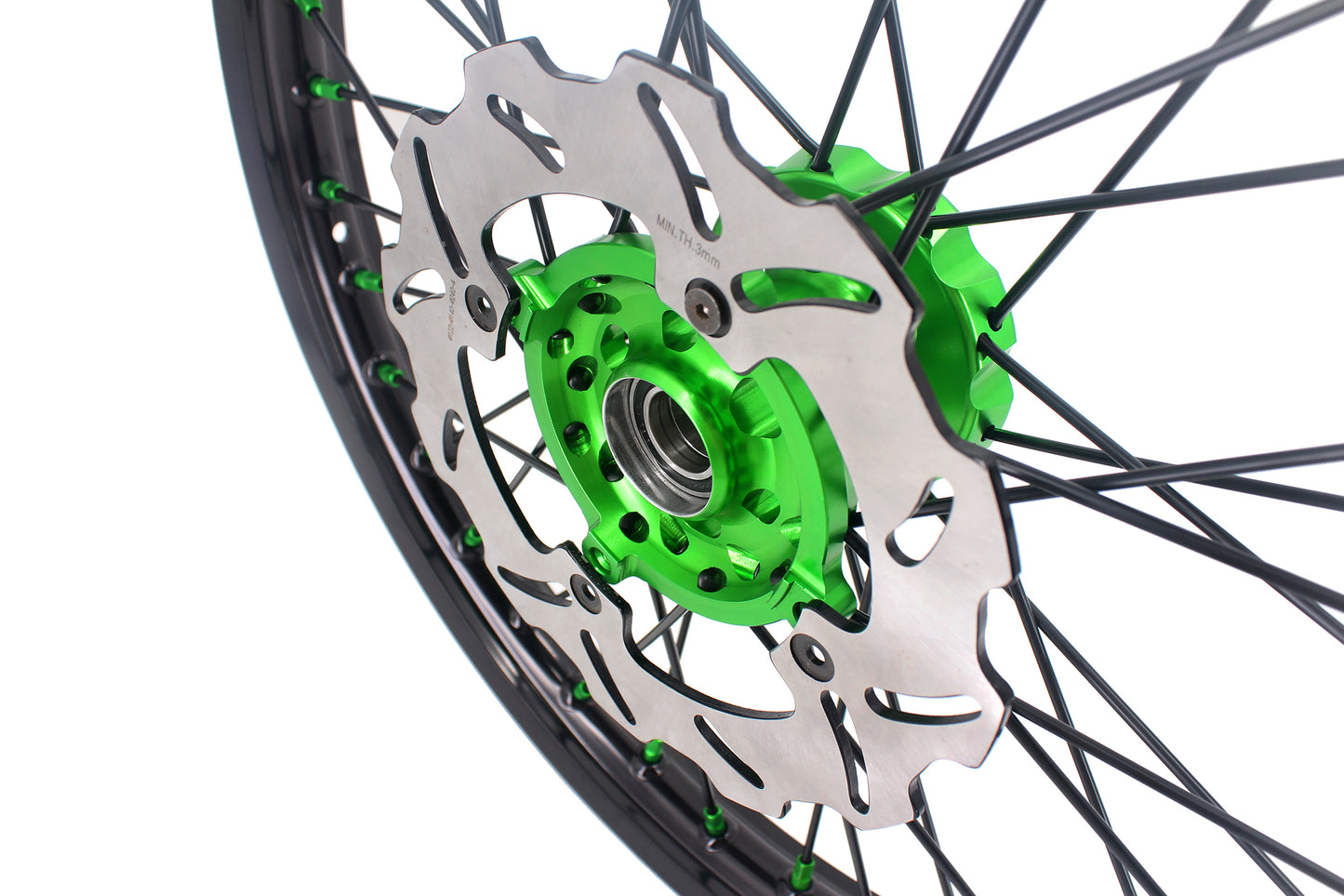 KKE KX125 KX250 1993-2002 For KAWASAKI 21" 18" Motorcycles Spoke Wheels Rims
