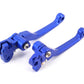 KKE Blue Brake Clutch Levers Fit Yamaha YZ125/250 YZ250F YZ450F 03-07