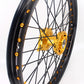 KKE 21 & 19 MX Wheels Rims for SUZUKI RMZ250 2007-2025 RMZ450 2005-2025 Black Spokes