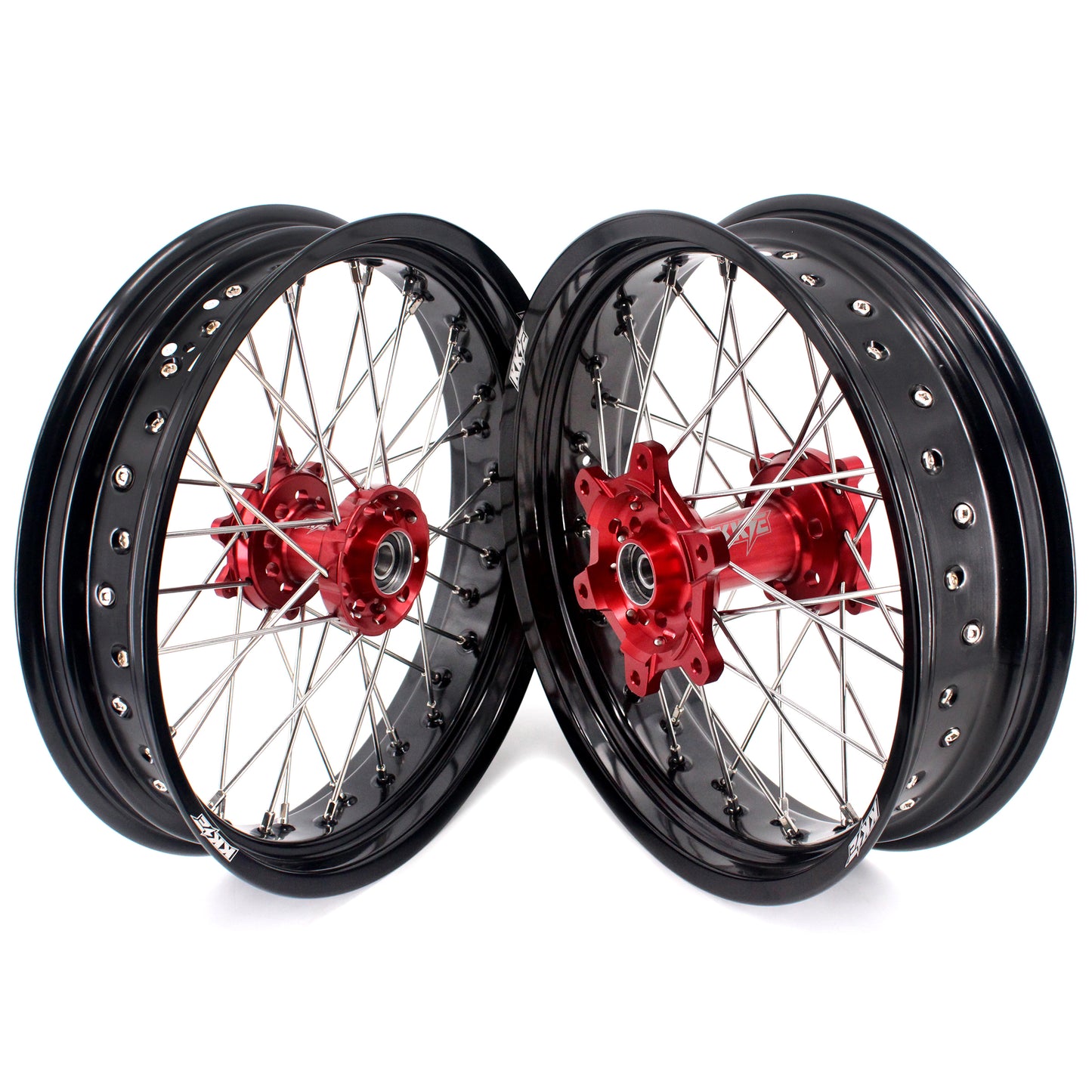 KKE 17 Inch Supermoto Spoke Alloy Wheels Rims For HONDA CRF250L 2013-2020