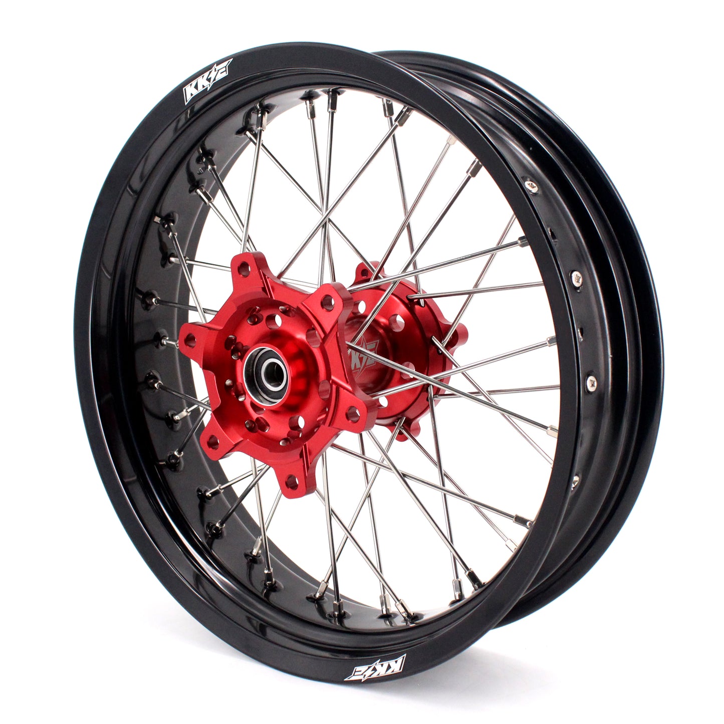 KKE 17 Inch Supermoto Spoke Alloy Wheels Rims For HONDA CRF250L 2013-2020
