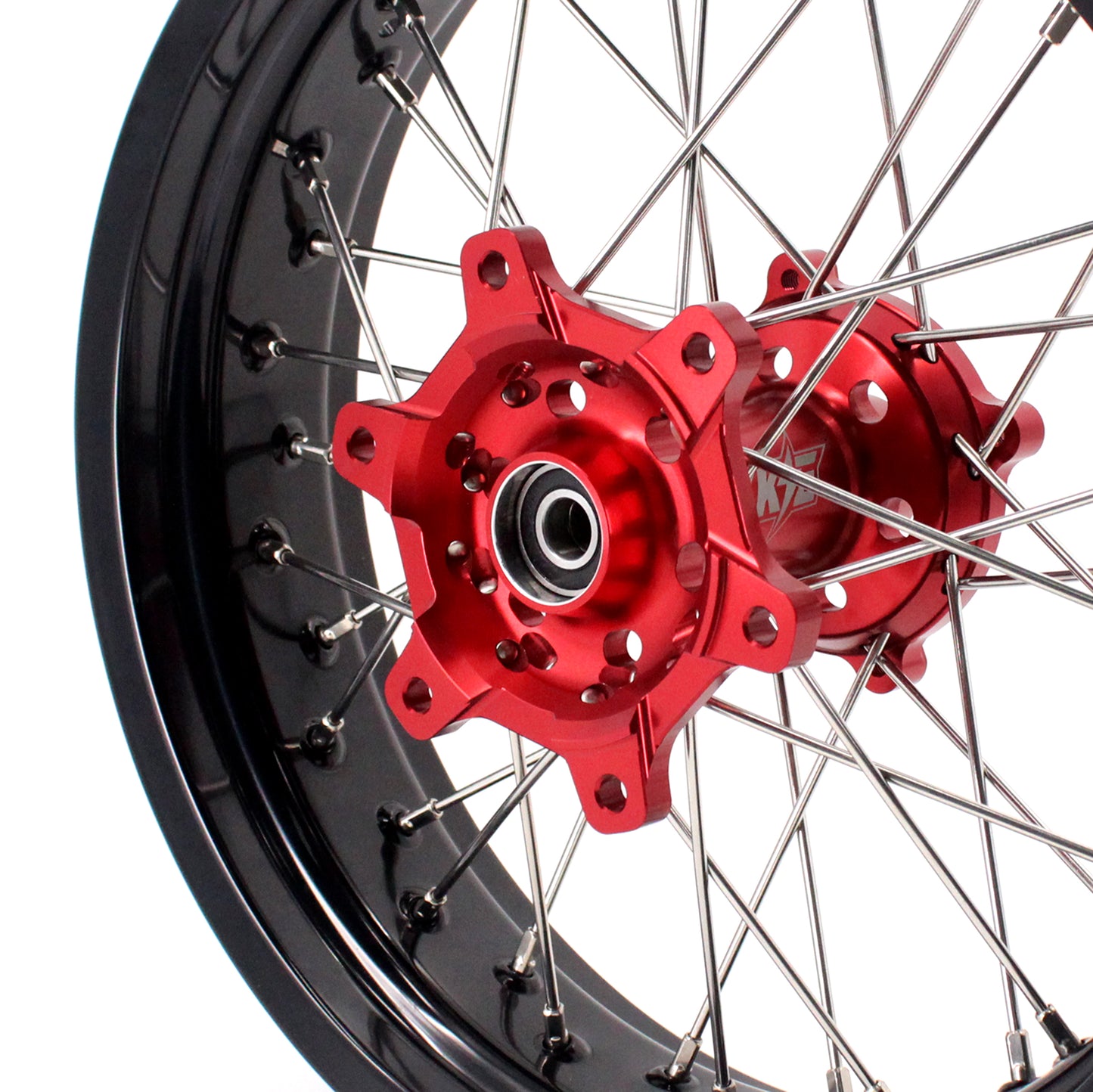 KKE 17 Inch Supermoto Spoke Alloy Wheels Rims For HONDA CRF250L 2013-2020