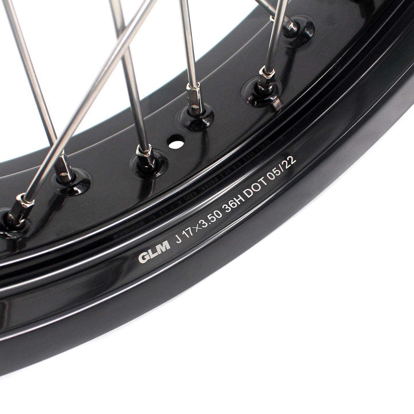 KKE 17 Inch Supermoto Spoke Alloy Wheels Rims For HONDA CRF250L 2013-2020